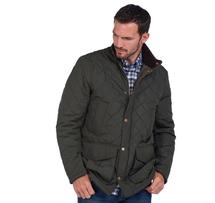 Barbour Men's Devon Quilted Jacket SAGE