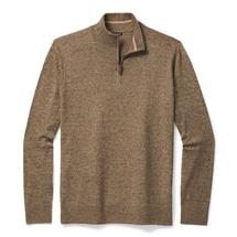 Smartwool Men's Sparwood Half Zip Sweater CAMELHEATHERMILITARY