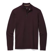 Smartwool Men's Sparwood Half Zip Sweater WOODSMOKEHEATHER
