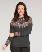 Sherpa Women's Amdo Crew Sweater KHARANIGREY