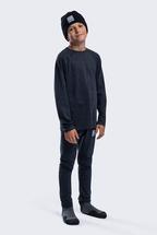 Orage Kid's Union Base Layer Set BLACK