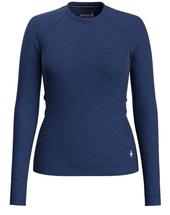 Smartwool Women's Classic Thermal Merino Base Layer Crew BLUEBERRYHILLHEATHER