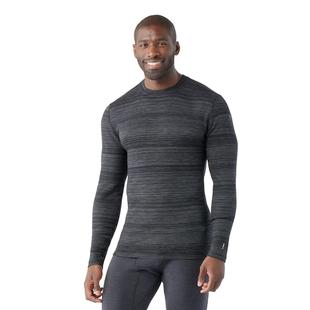 Smartwool Men's Classic Thermal Merino Base Layer Crew BLACKCOLORSHIFT