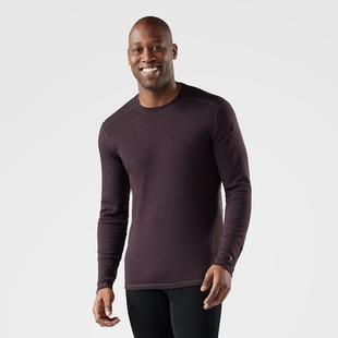 Smartwool Men's Classic Thermal Merino Base Layer Crew MINKHEATHER