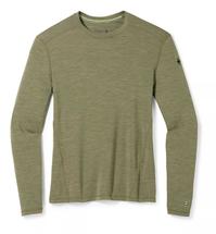 Smartwool Men's Classic Thermal Merino Base Layer Crew WINTERMOSSHEATHER