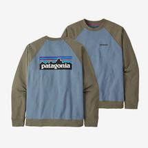 Patagonia Men's P-6 Logo Organic Crew Sweatshirt LTPG