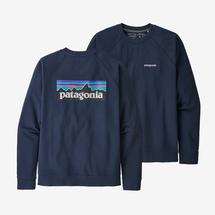 Patagonia Men's P-6 Logo Organic Crew Sweatshirt NENA
