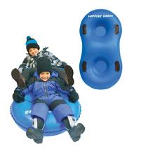 Slippery Racer AirDual™ 2-Person Inflatable Snow Tube Sled 