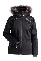 Nils Women's Margaux Faux Fur Jacket BLACK