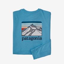 Patagonia Mens Long-Sleeved Line Logo Ridge Responsibili-Tee LAGB