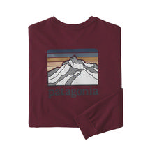 Patagonia Mens Long-Sleeved Line Logo Ridge Responsibili-Tee SEQR