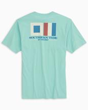 Southern Tide Men's Get Underway T-Shirt CRYSTALBLUE