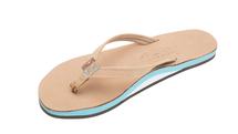 Rainbow Women's The Tropics - Single Layer Premier Leather with Colorful Mid Sole and a 1/2