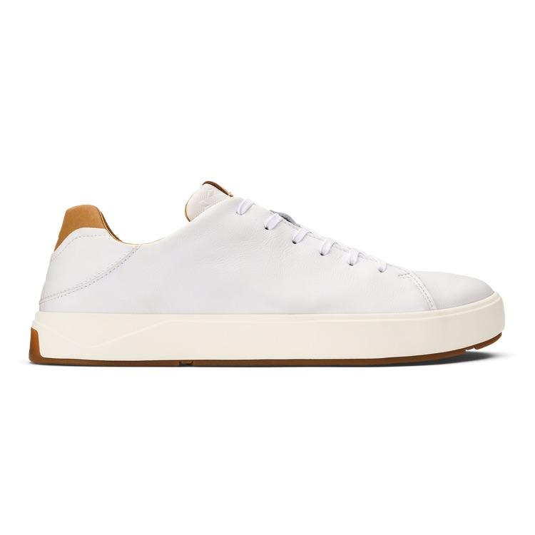 Olukai Men's Lae‘ahi Li ‘Ili Sneaker BRIGHTWHITEWBWB