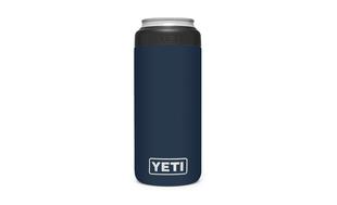 YETI Rambler 12 oz. Colster Slim Can Cooler Navy NAVY