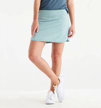Free Fly Women's Bamboo-Lined Breeze Skort SEAGLASS