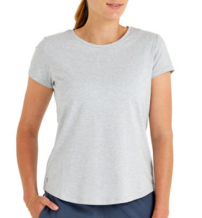 Free Fly Women's Bamboo Current Tee BAYBLUE