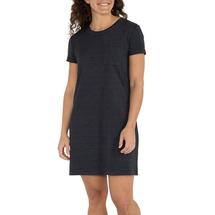 Free Fly Women's Bamboo Flex Pocket Dress HEATHERBLACK