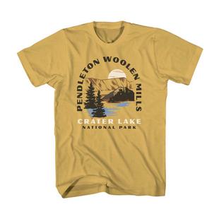 Pendleton Men's Crater Lake Graphic Tee ANTIQUEGOLD/BLACK