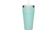 Yeti Rambler 26 oz Stackable Cup w/ Straw Lid SEAFOAM