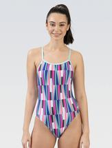 Dolfin Women's Uglies String Back One Piece Swimsuit BKSMRT