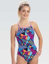Dolfin Women's Uglies V-2 Back One-Piece Swimsuit CARN