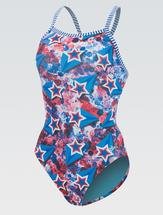 Dolfin Women's Uglies V-2 Back One-Piece Swimsuit LBRTY