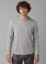 Prana Men's Sol Defender Hoodie - Slim ALLOY