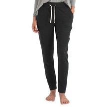 Free Fly Women's Bamboo Fleece Jogger HEATHERBLACK