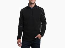 Kuhl Mens Revel 1/4 Zip Sweater BLACK