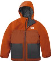 The North Face Boys' Freedom Triclimate Jacket REDORANGE/BURNTOCHRE