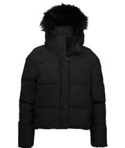The North Face Girls' Printed Dealio City Jacket TNFBLACK/SPARKLE