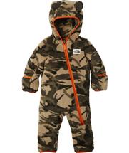 The North Face Infant Campshire One-Piece NEWTAUPEGREENEXPLORE