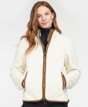 Barbour Women's Lavenham Fleece Jacket WINTERPEARLCLASIC