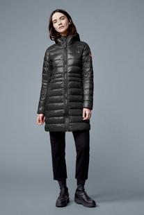 Canada Goose Women's Cypress Hooded Down Jacket BLACK