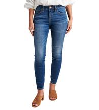 Jag Jeans Women's Cecilia Mid Rise Skinny Jeans THORNEBLUE