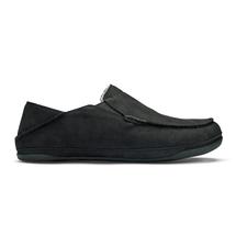 Olukai Men's Kipuka Hulu Slipper BLACK4040