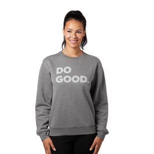 Cotopaxi Women's Do Good Crew Sweatshirt HEATHERGREY
