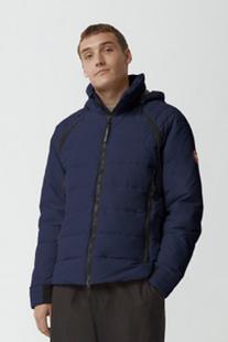 hybridge base down jacket matte finish