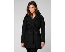 Helly Hansen Women's Welsey II Waterproof Insulated Trench BLACK