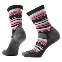 Smartwool Women's Hike Light Cushion Margarita Crew Socks BLACK