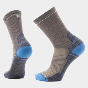 Smartwool Hike Light Cushion Crew Socks TAUPELAGUNABLUE