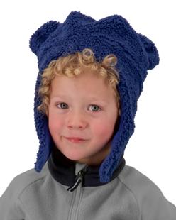 Obermeyer Kids Ted Fur Hat NAVY