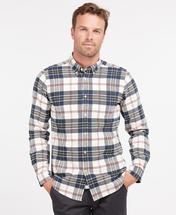 Barbour Men's Ronan Tailored Check Shirt ECRU
