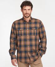 Barbour Men's Singsby Thermo Weave Shirt NAVY