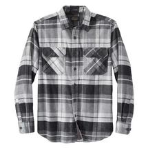Pendleton Men's Burnside Double-Brushed Flannel Shirt GREYPLAID