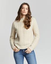 Pendleton Women's Shetland Fisherman Sweater