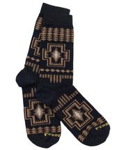 Pendleton Harding Crew Socks BLACK