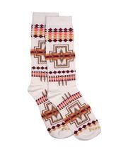 Pendleton Harding Crew Socks IVORY