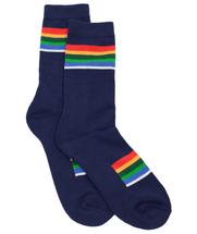 PENDLETON CRATER LAKE NATIONAL PARK STRIPE CREW SOCKS NAVY